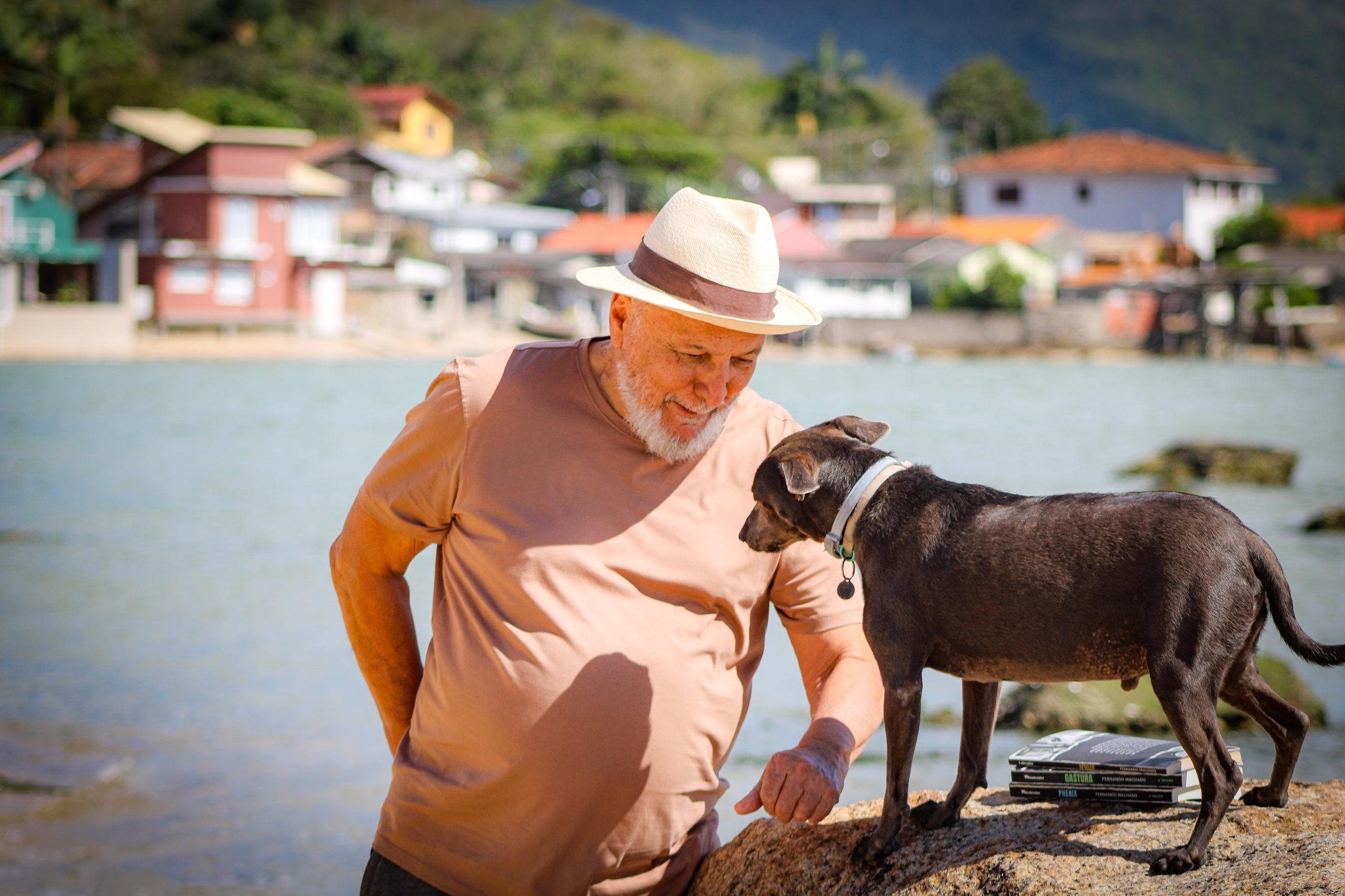 A narrativa de um cão que começa no abandono e termina no afeto